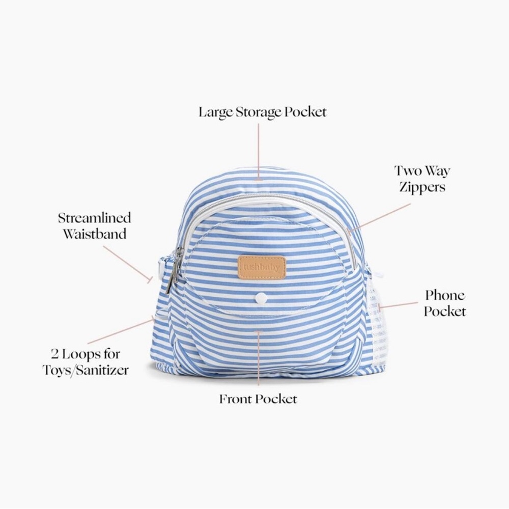 Blue Striped Tushbaby